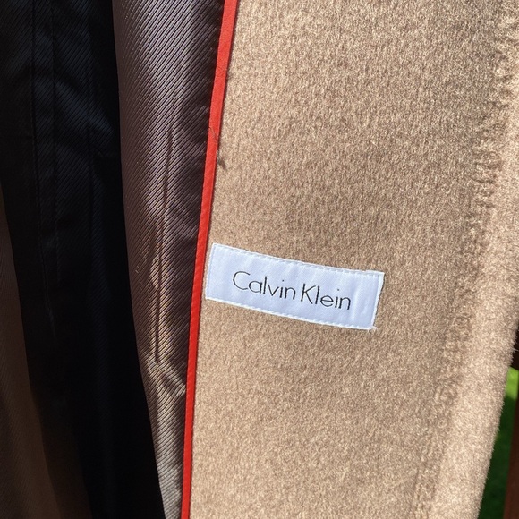 NWOT, Calvin Klein maxi coat, brown/taupe color,see measurements and photos - Picture 6 of 15